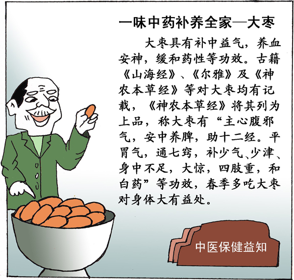 一味中药补养全家－大枣-血管微语